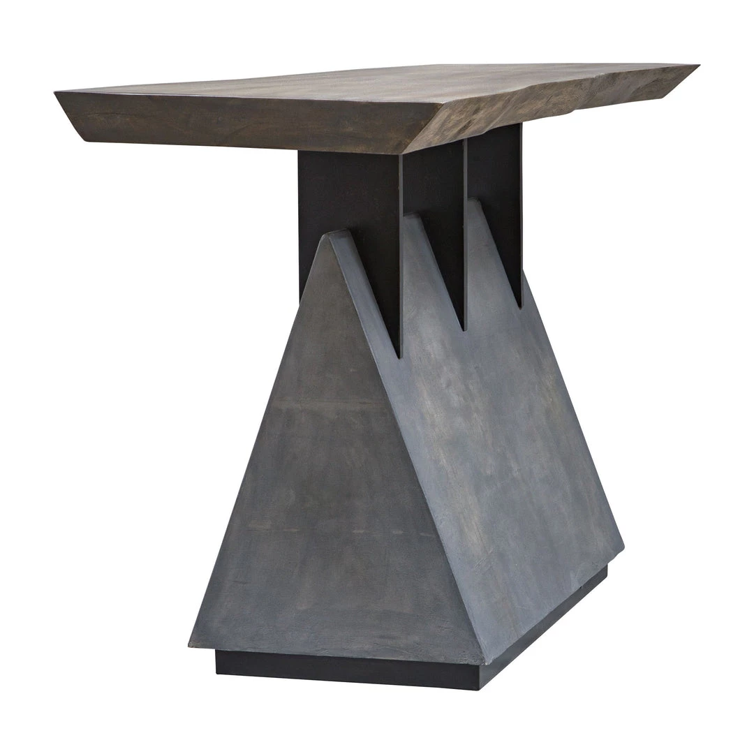 Uttermost Vessel Industrial Console Table Tables 6 Uttermost Vessel Industrial Console Table Tables