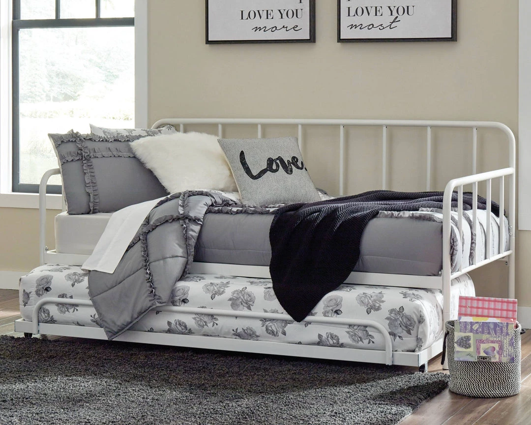 Signature Design By Ashley® Beds Trentlore - Patterned - Metal Day Bed With Trundle 4 Signature Design By Ashley® Beds Trentlore - Patterned - Metal Day Bed With Trundle