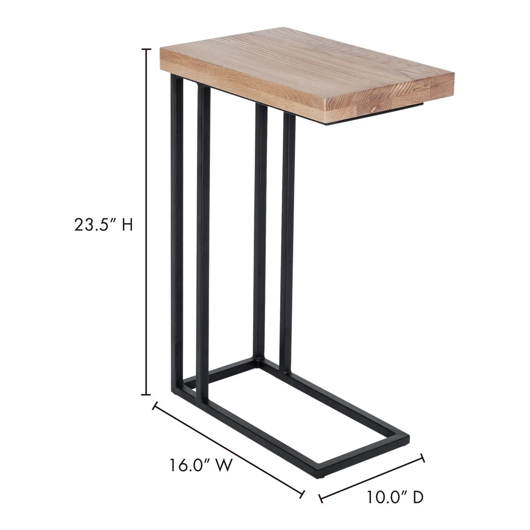 Moe's Home Collection Mila C Shape Side Table 6 Moe's Home Collection Mila C Shape Side Table