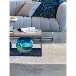 Moe's Home Collection Table Decor Mystic Blue Vase Globe