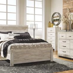 Signature Design By Ashley® Bellaby - Attractive - Dresser, Mirror, Panel Bed