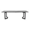 Moe's Home Collection Bent Dining Table Small Weathered Grey Tables