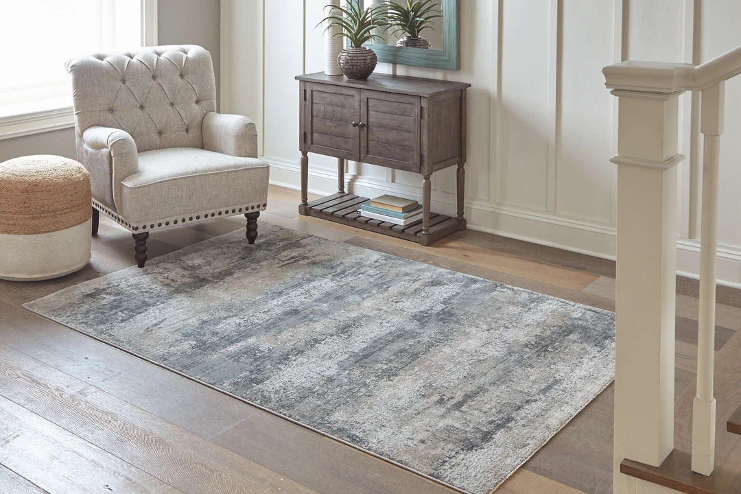 Ashley Furniture Accessories Shaymore - Gray - Large Rug 4 Ashley Furniture Accessories Shaymore - Gray - Large Rug