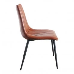 Moe's Home Collection Alibi Dining Chair Brown-m2 Chairs 11 Moe's Home Collection Alibi Dining Chair Brown-m2 Chairs