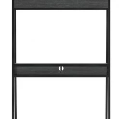 Ashley Furniture Yarlow - Black - Home Office Desk And Shelf