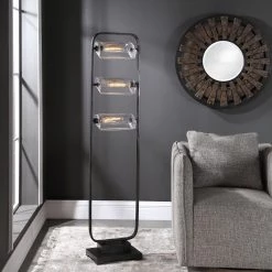 Accessories Uttermost Pilato Industrial Floor Lamp