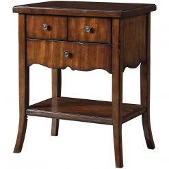 Uttermost Carmel Wood End Table