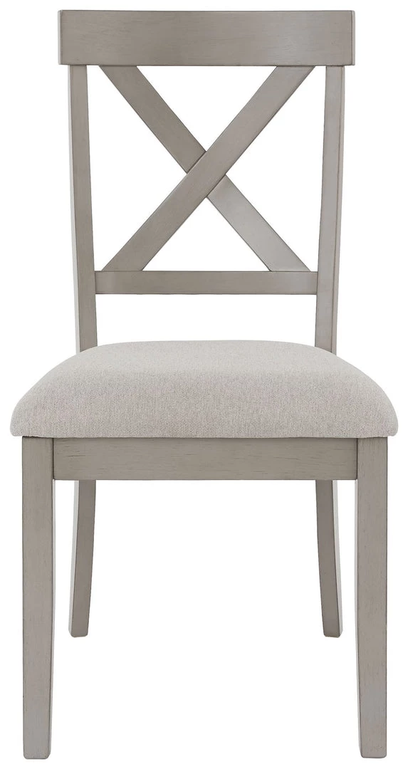 Ashley Furniture Parellen - Gray - Dining Uph Side Chair (2/cn) 6 Ashley Furniture Parellen - Gray - Dining Uph Side Chair (2/cn)