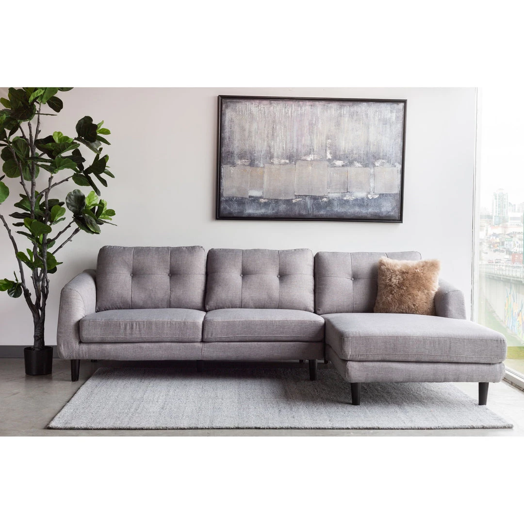 Moe's Home Collection Corey Sectional Dark Grey Right Sectionals 5 Moe's Home Collection Corey Sectional Dark Grey Right Sectionals