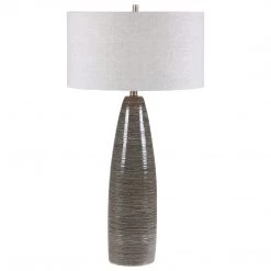 Accessories Uttermost Cosmo Charcoal Table Lamp
