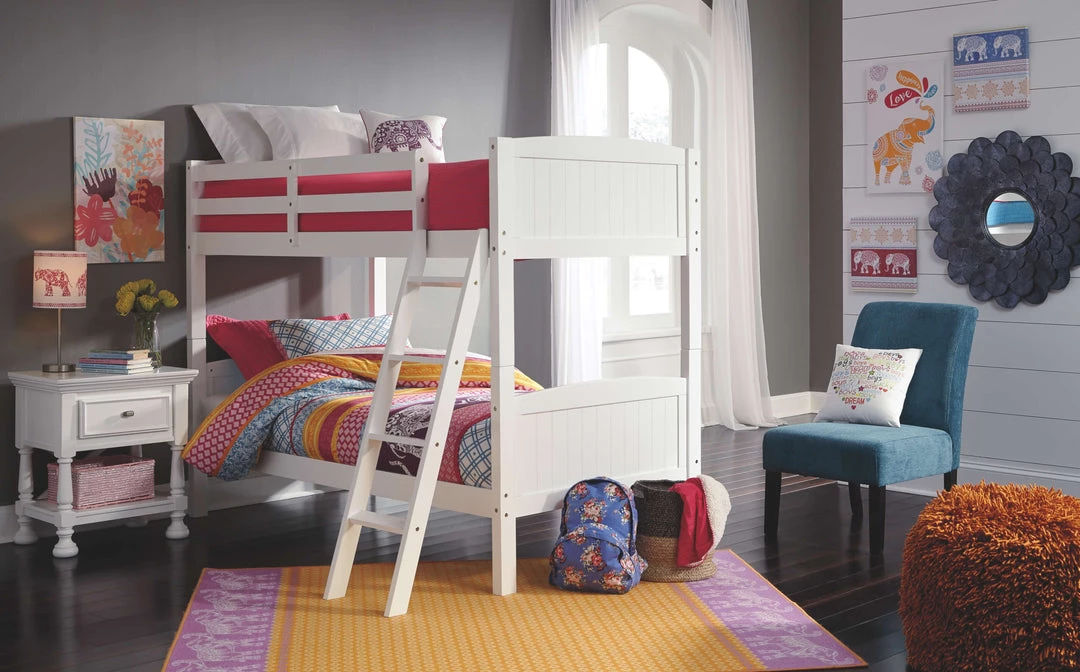 Signature Design By Ashley® Kaslyn - White - Twin/twin Bunk Bed Beds 3 Signature Design By Ashley® Kaslyn - White - Twin/twin Bunk Bed Beds