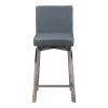 Moe's Home Collection Giro Swivel Counter Stool Grey