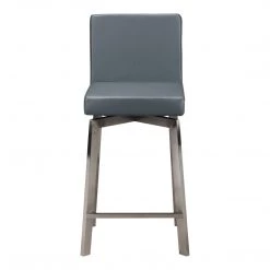 Moe's Home Collection Giro Swivel Counter Stool Grey