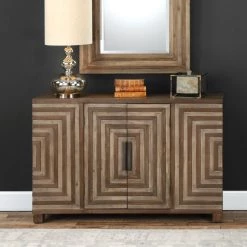Uttermost Layton Geometric Console Cabinet Cabinets 15 Uttermost Layton Geometric Console Cabinet Cabinets