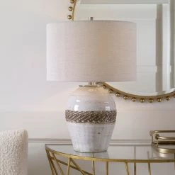Accessories Uttermost Poul Crackled Table Lamp