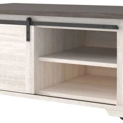 Ashley Furniture Dorrinson - White / Black / Gray - Rectangular Cocktail Table