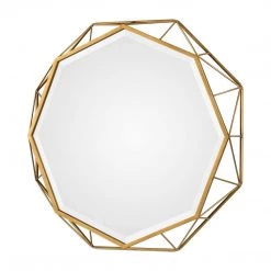 Uttermost Mekhi Antiqued Gold Mirror