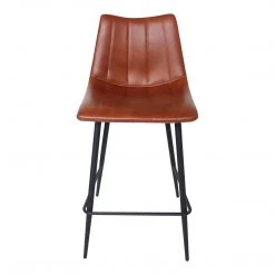 Moe's Home Collection Alibi Counter Stool Brown-m2 Stools