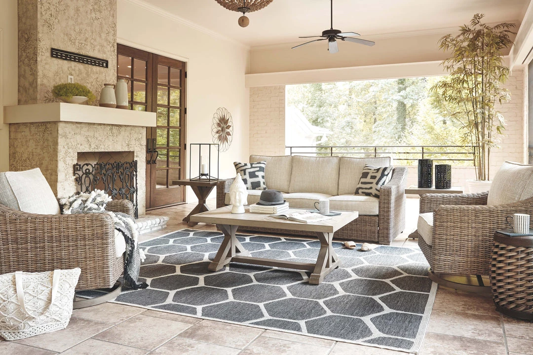 Ashley Furniture Beachcroft - Beige - Sofa With Cushion 9 Ashley Furniture Beachcroft - Beige - Sofa With Cushion