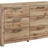 Signature Design By Ashley® Hyanna - Tan - Six Drawer Dresser
