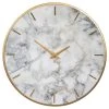 Ashley Furniture Accessories Jazmin - Gray/gold Finish - Wall Clock