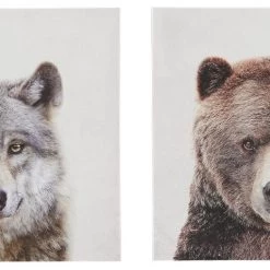 Ashley Furniture Accessories Albert - Gray/brown - Wall Art Set (2/cn)