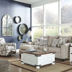 Ashley Furniture Abney - Platinum - Swivel Accent Chair Chairs 11 Ashley Furniture Abney - Platinum - Swivel Accent Chair Chairs