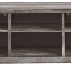 Ashley Furniture Wynnlow - Crossbuck - LG TV Stand W/Fireplace Option
