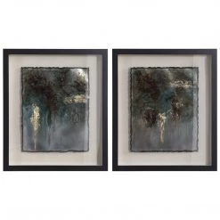 Accessories Uttermost Rustic Patina Framed Prints, Set/2