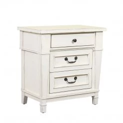 Emerald Home Nightstands Stoney Creek 3 Drawer Nightstand