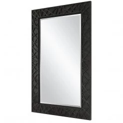 Accessories Uttermost Everest Satin Black Mirror
