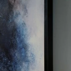 Ashley Furniture Accessories Bellecott - Black/white/blue - Wall Art