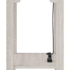 Ashley Furniture Tables Dorrinson - White / Black / Gray - Chair Side End Table 16 Ashley Furniture Tables Dorrinson - White / Black / Gray - Chair Side End Table