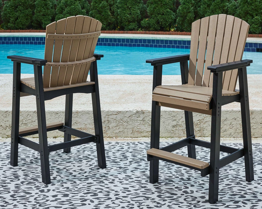 Signature Design By Ashley® Fairen Trail - Black/driftwood - 5 Pc. - Dining Set With 4 Chairs Outdoor Sets 8 Signature Design By Ashley® Fairen Trail - Black/driftwood - 5 Pc. - Dining Set With 4 Chairs Outdoor Sets