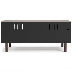 Ashley Furniture Calverson - Mocha - Medium Tv Stand - Medium