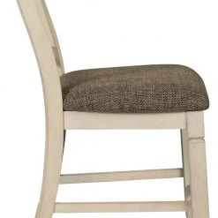 Ashley Furniture Bolanburg - Brown / Beige / Best In Class - Upholstered Barstool (2/CN) Stools