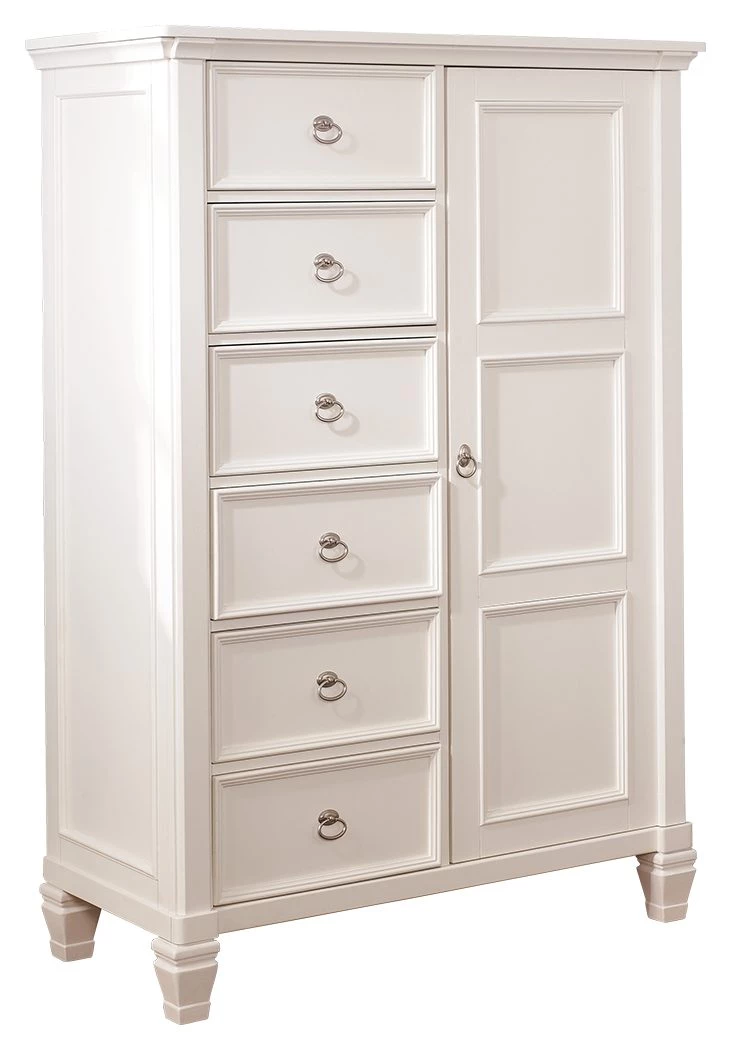 Ashley Furniture Prentice - White - Door Chest Chests 3 Ashley Furniture Prentice - White - Door Chest Chests
