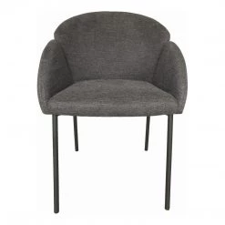 Moe's Home Collection Gigi Dining Chair Dark Grey-m2 Chairs