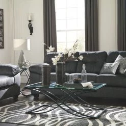 Ashley Furniture Accrington - Tufted Box - Stationary Loveseats