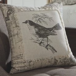 Ashley Furniture Accessories Monissa - Natural/charcoal - Pillow (4/cs)