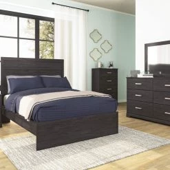 Signature Design By Ashley® Belachime - Black - Full Panel Bed