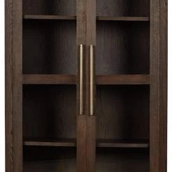 Ashley Furniture Balintmore - Dark Brown - Accent Cabinet - Vertical Cabinets