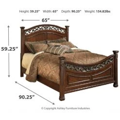 Signature Design By Ashley® Leahlyn - Warm Ultimate Best In Class - Panel Bed Beds