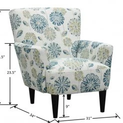 Emerald Home Flower Power Accent Chair 17 Emerald Home Flower Power Accent Chair