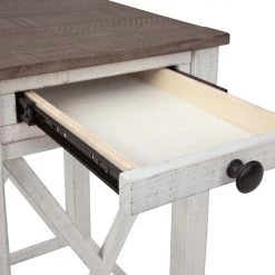 Ashley Furniture Adalane - White/gray - Accent Table Tables