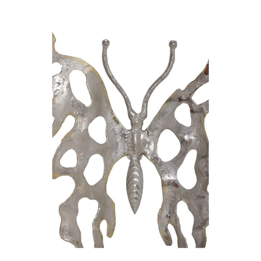 Moe's Home Collection Accessories Metal Butterfly Nickel Medium 4 Moe's Home Collection Accessories Metal Butterfly Nickel Medium