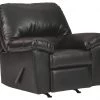 Ashley Furniture Brazoria - Black - Rocker Recliner