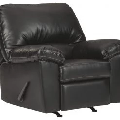 Ashley Furniture Brazoria - Black - Rocker Recliner