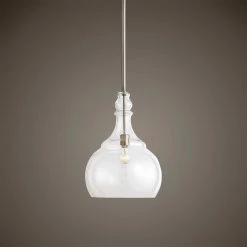 Accessories Uttermost Ilona 1 Light Seeded Glass Teardrop Pendant 11 Accessories Uttermost Ilona 1 Light Seeded Glass Teardrop Pendant