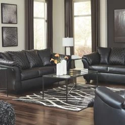 Ashley Furniture Betrillo - Black - Sofa Sofas